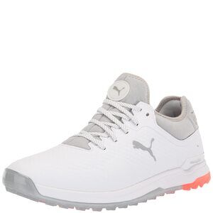 PUMA ProAdapt Alphacat Golf Shoes Puma White/High-Rise 7.5 E - Wide